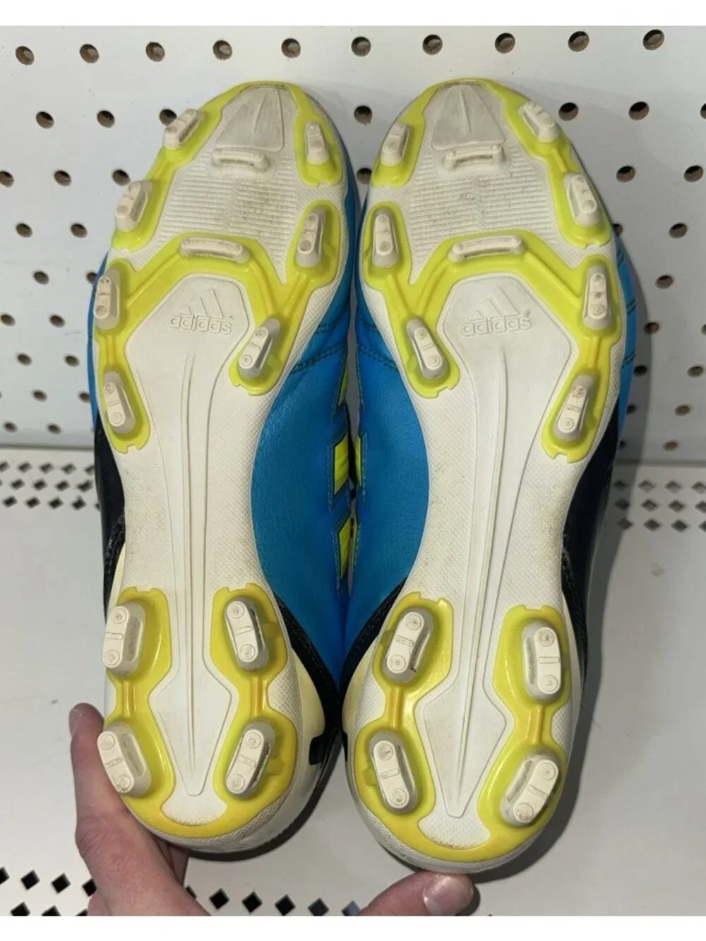 RARE 2011 Adidas Predator Predito TRX FG AG Mens Soccer Cleats Size 8.5 Blue